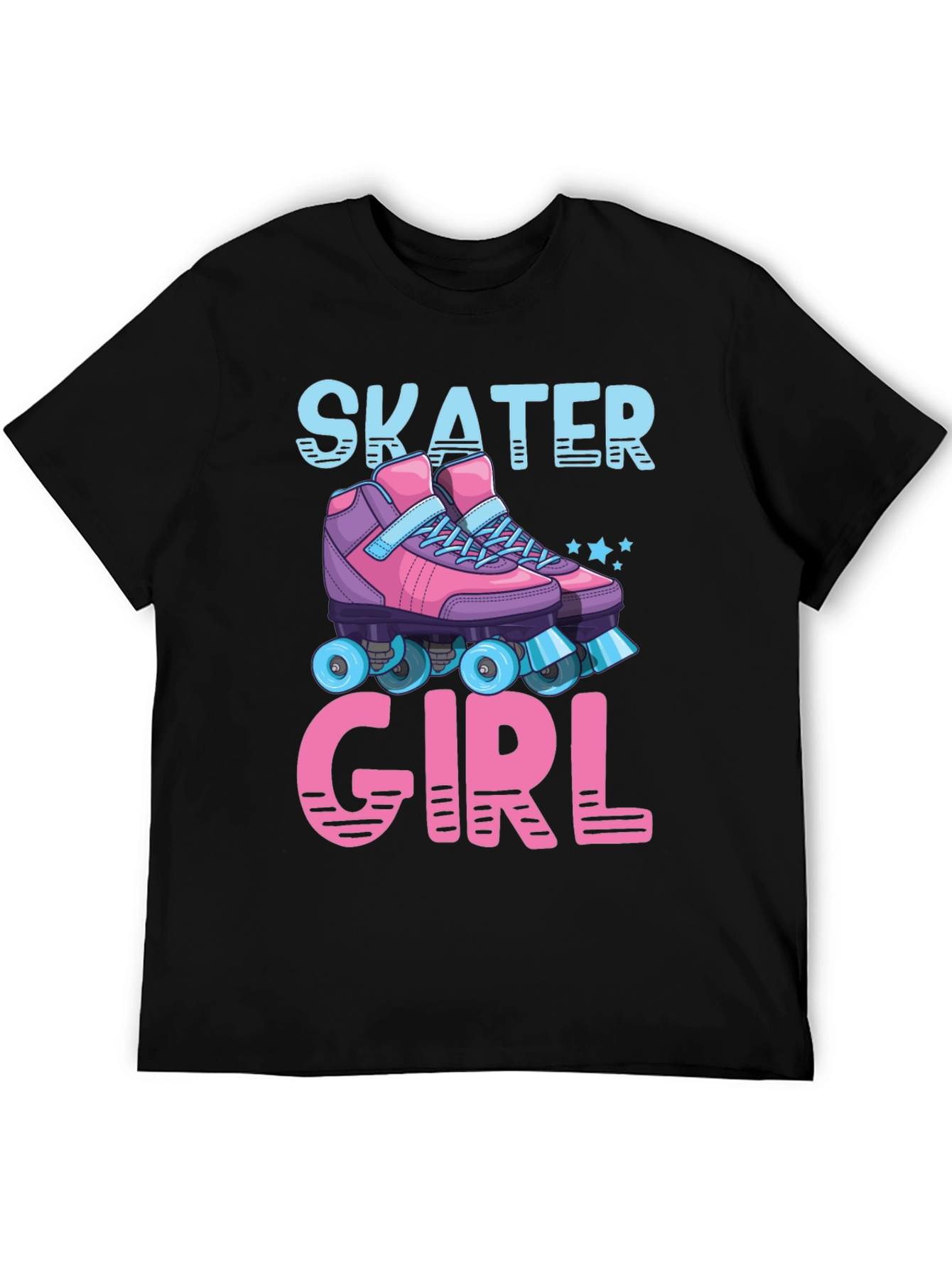 Skater Girl Roller Skate T-Shirt