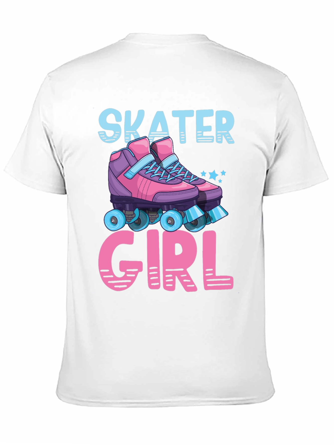 Skater Girl Roller Skate T-Shirt