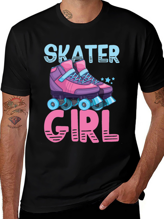 Skater Girl Roller Skate T-Shirt