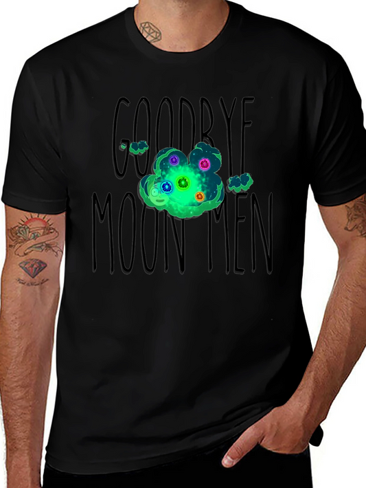 Goodbye Moonmen Rick and Morty Graphic T-Shirt