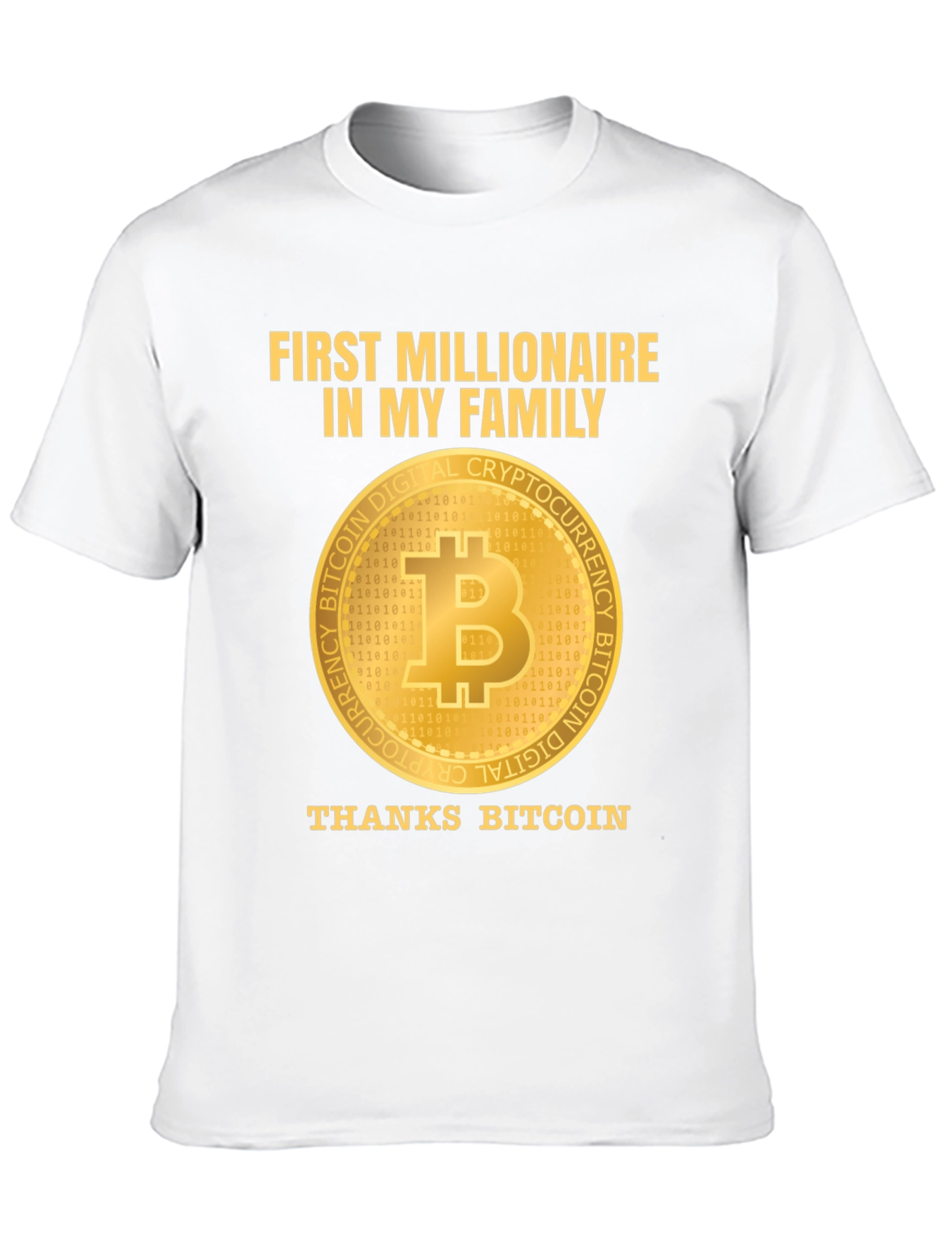 Bitcoin Millionaire T-Shirt - Crypto Investor Tee