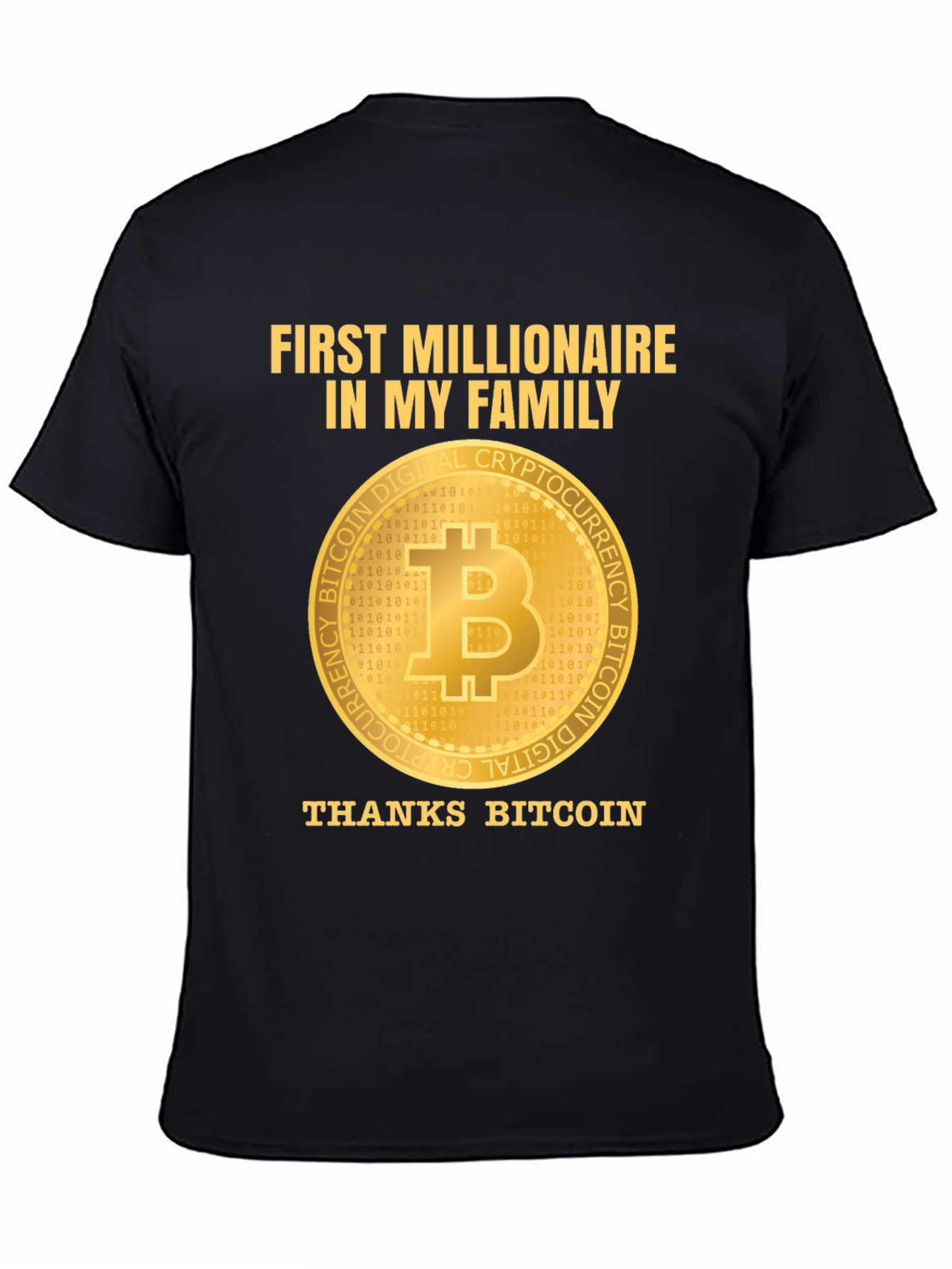 Bitcoin Millionaire T-Shirt - Crypto Investor Tee