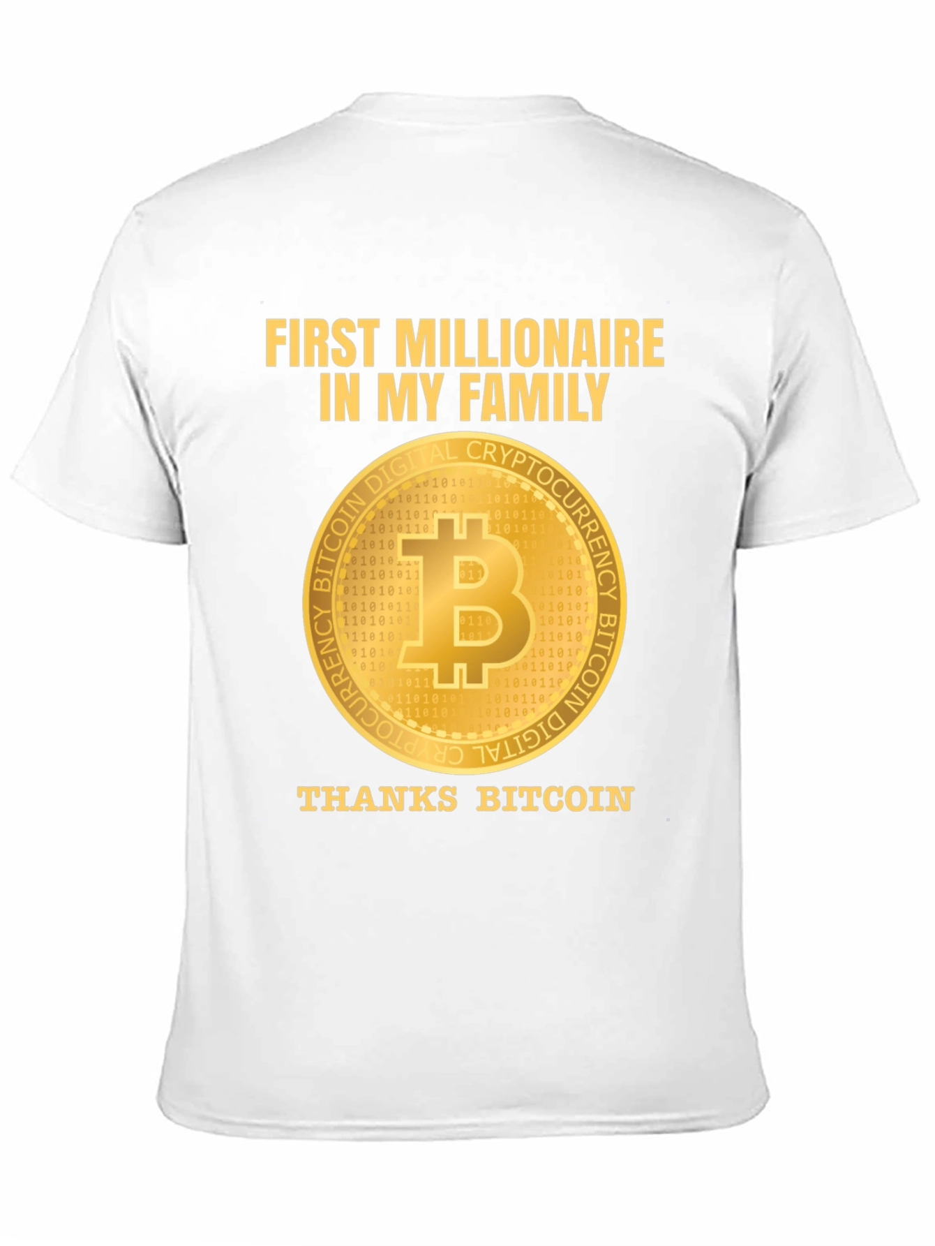 Bitcoin Millionaire T-Shirt - Crypto Investor Tee