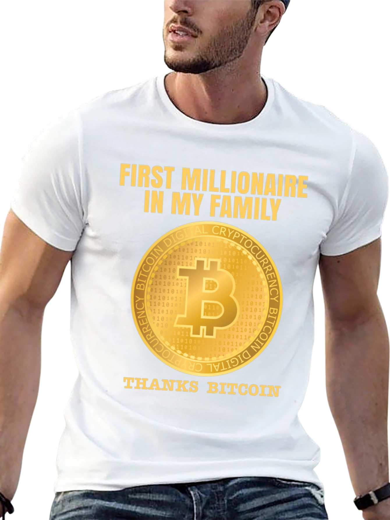 Bitcoin Millionaire T-Shirt - Crypto Investor Tee