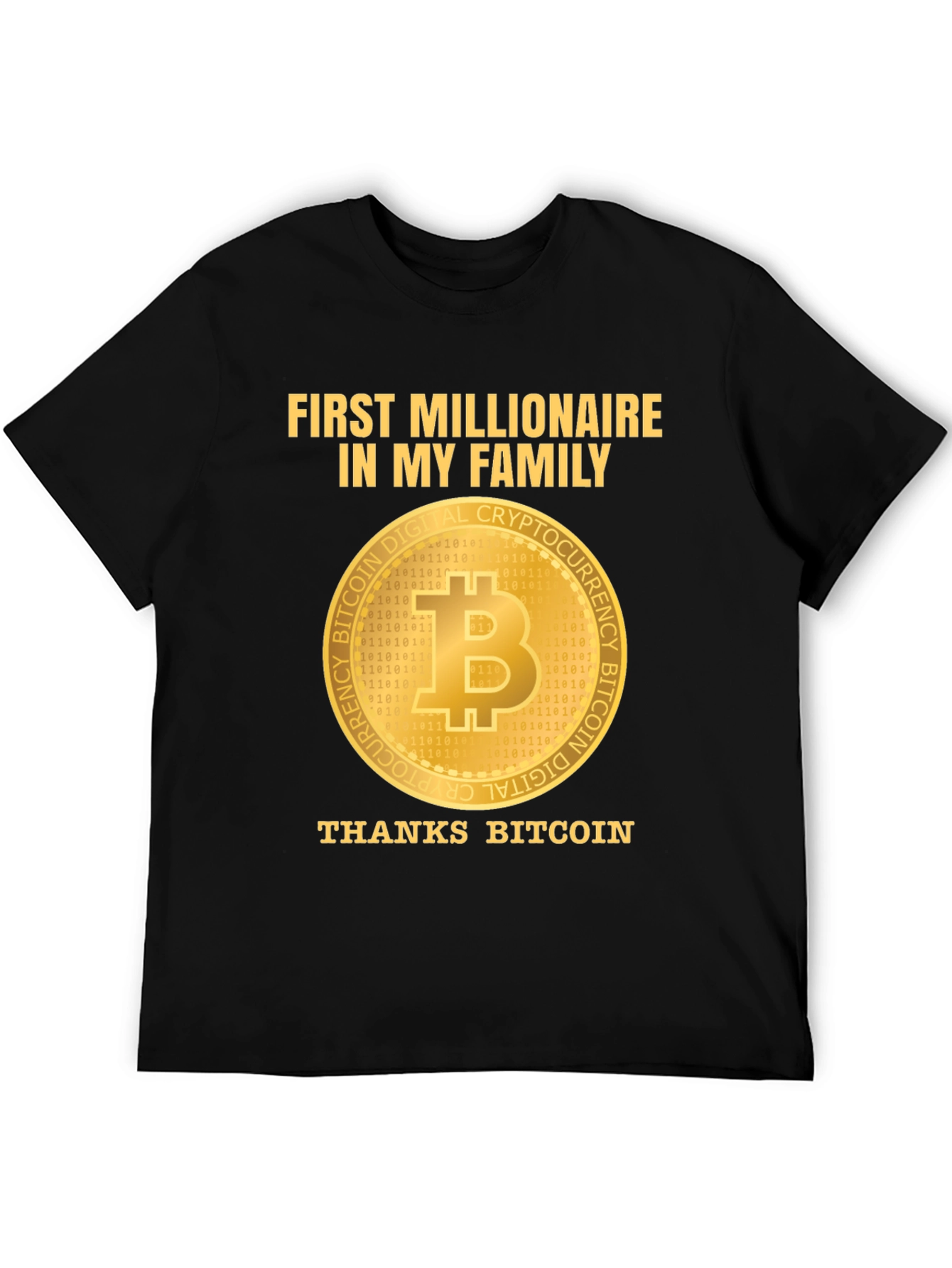 Bitcoin Millionaire T-Shirt - Crypto Investor Tee