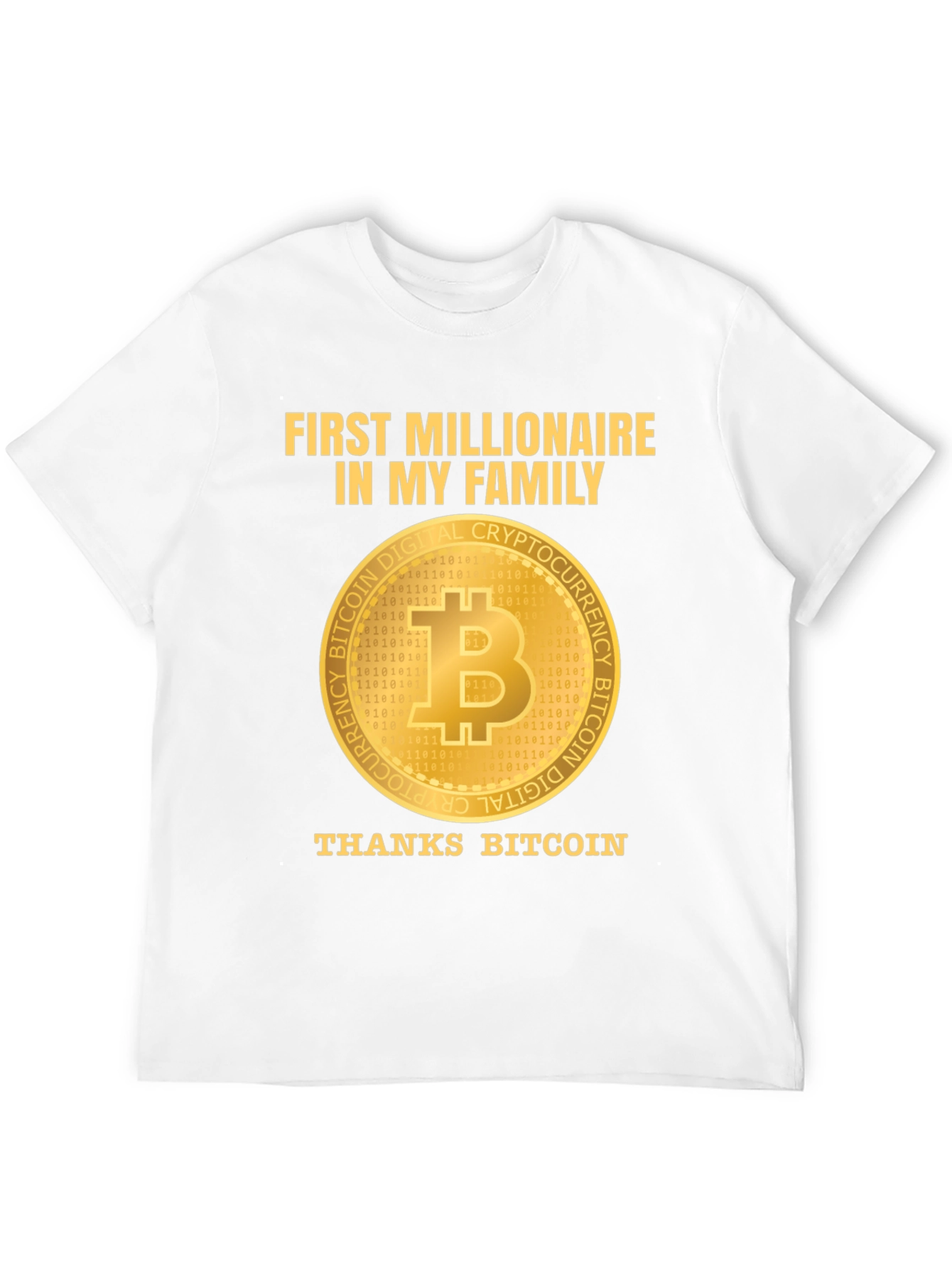 Bitcoin Millionaire T-Shirt - Crypto Investor Tee