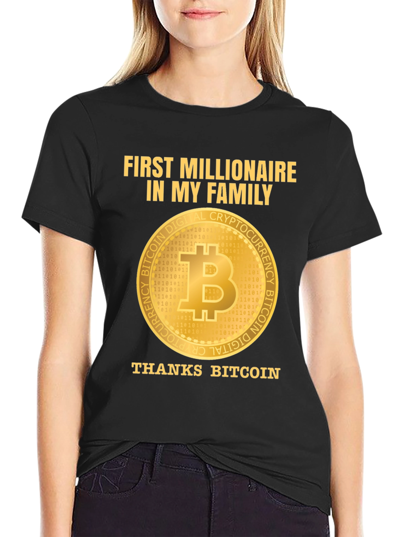 Bitcoin Millionaire T-Shirt - Crypto Investor Tee