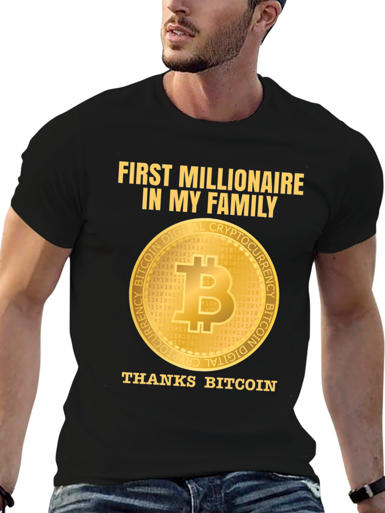 Bitcoin Millionaire T-Shirt - Crypto Investor Tee