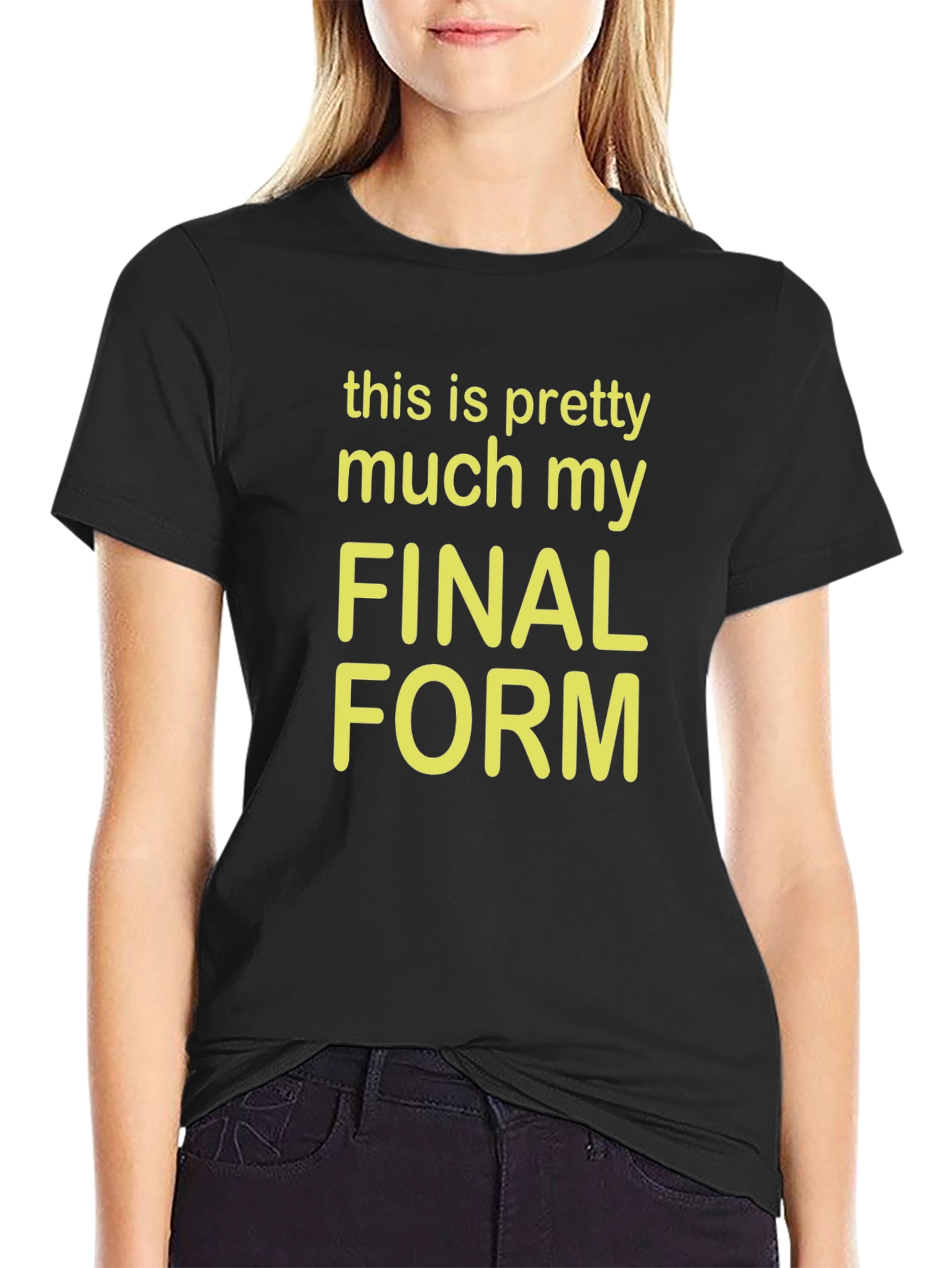 Final Form Graphic Tee - Funny Novelty T-Shirt