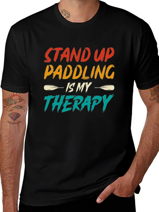 Stand Up Paddling Therapy Tee
