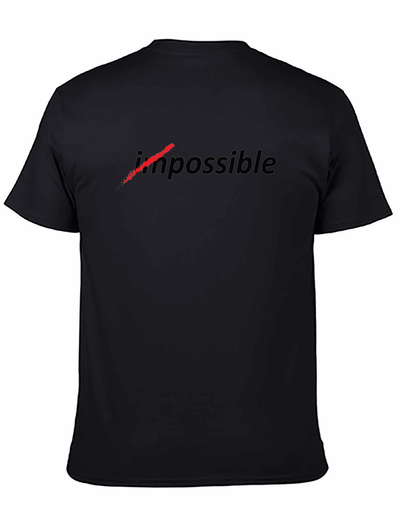 Impossible Crossed Out Crew Neck T-Shirt