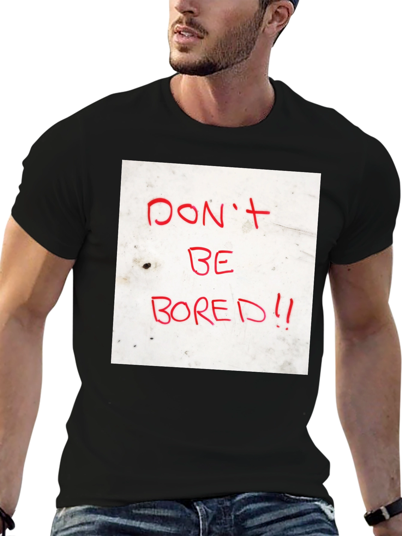 Dont Be Bored Black T-Shirt