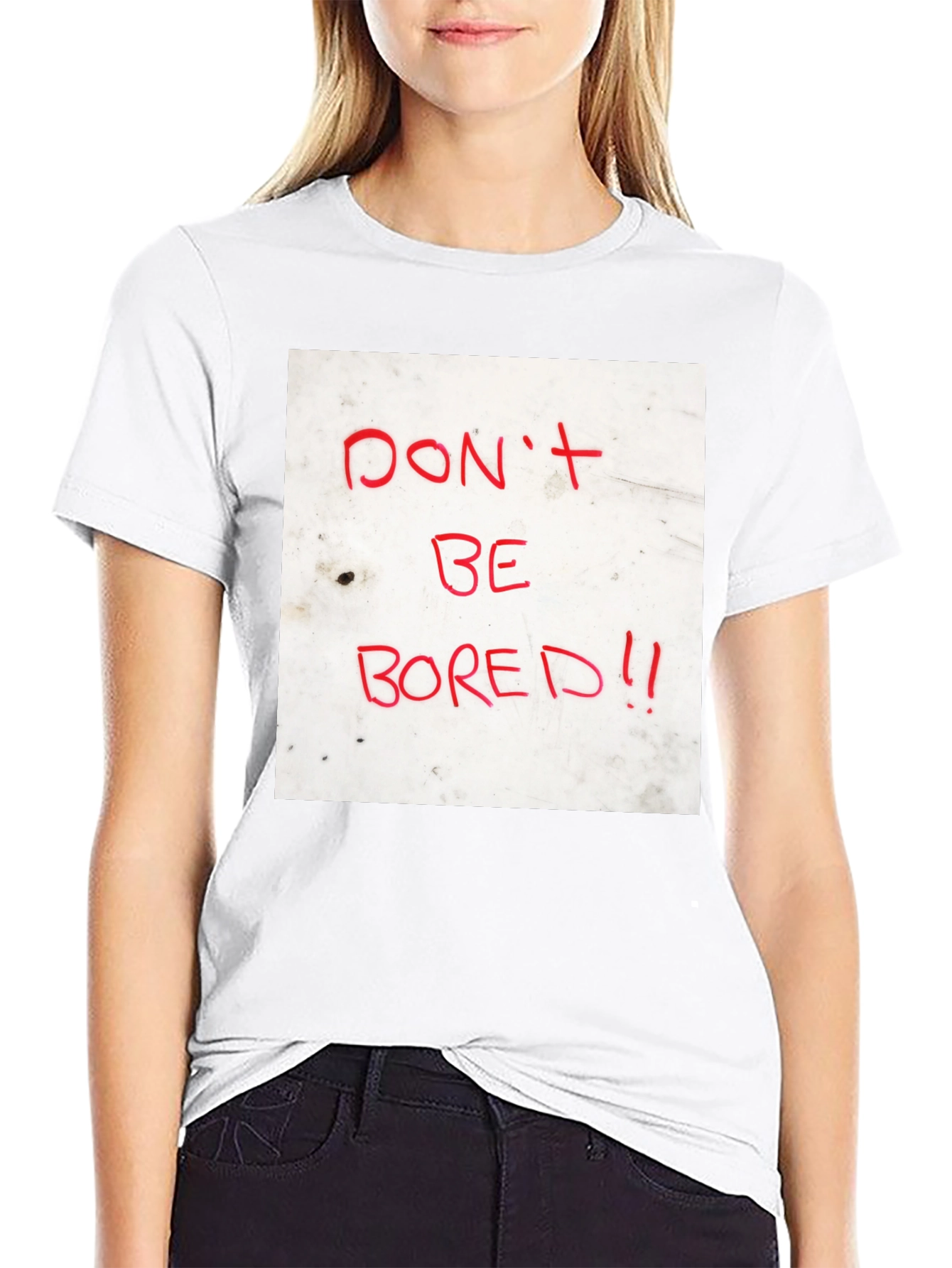 Dont Be Bored Black T-Shirt