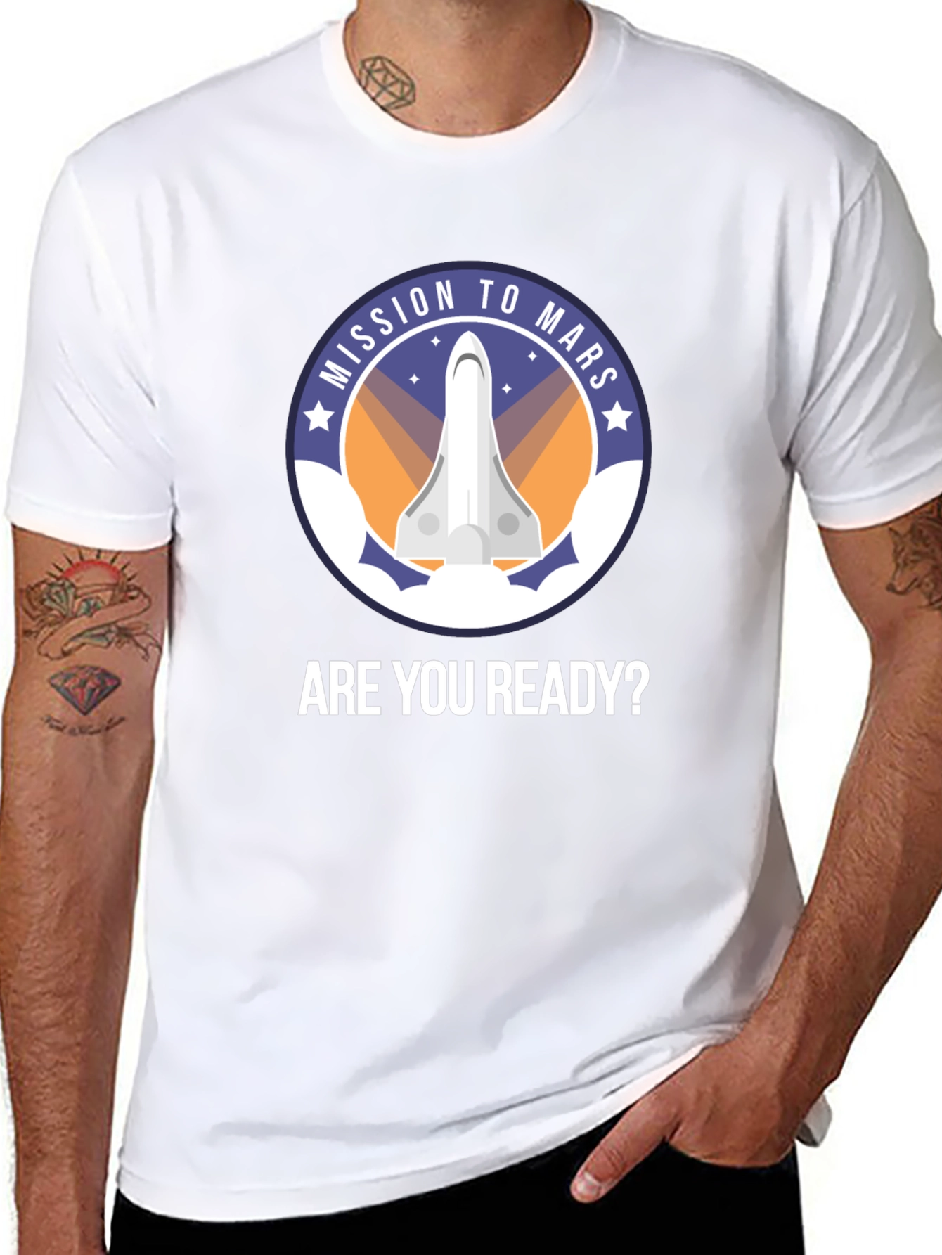 Mission to Mars T-Shirt - Are You Ready?