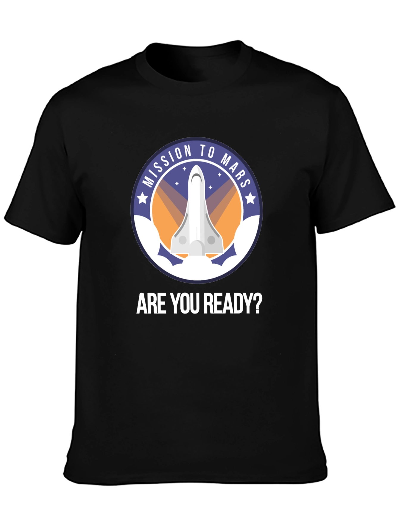 Mission to Mars T-Shirt - Are You Ready?