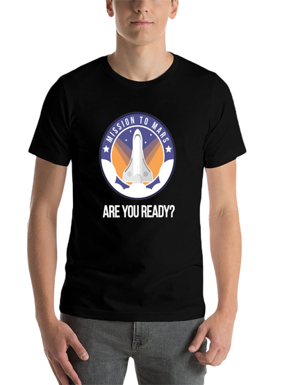 Mission to Mars T-Shirt - Are You Ready?