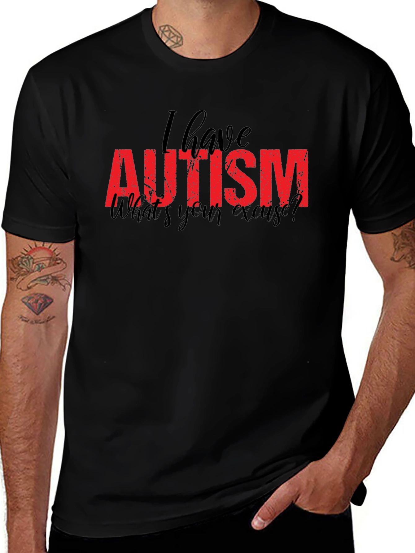 Autism Awareness T-Shirt - Whats Your Excuse Tee