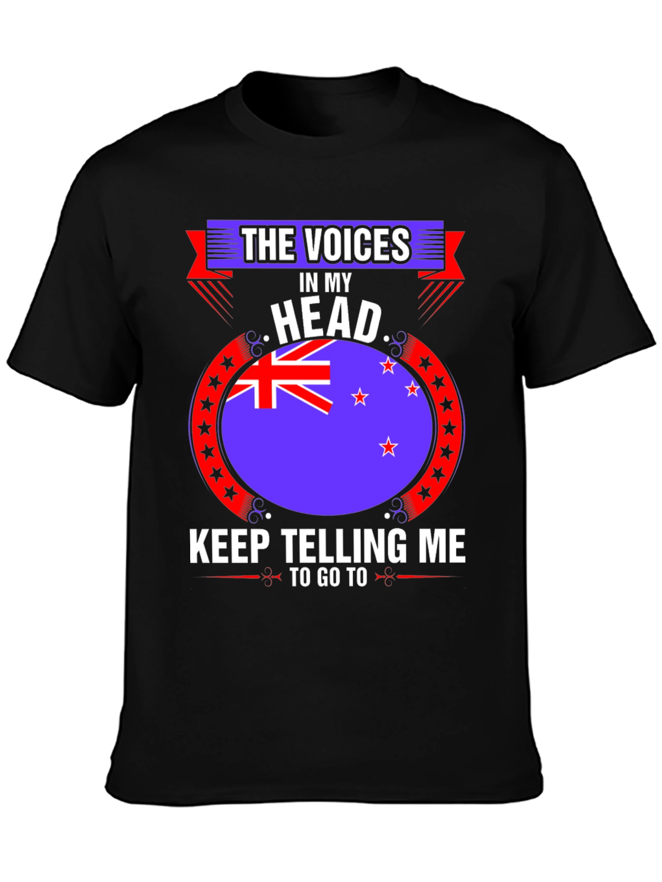 Voices In My Head T-Shirt - New Zealand