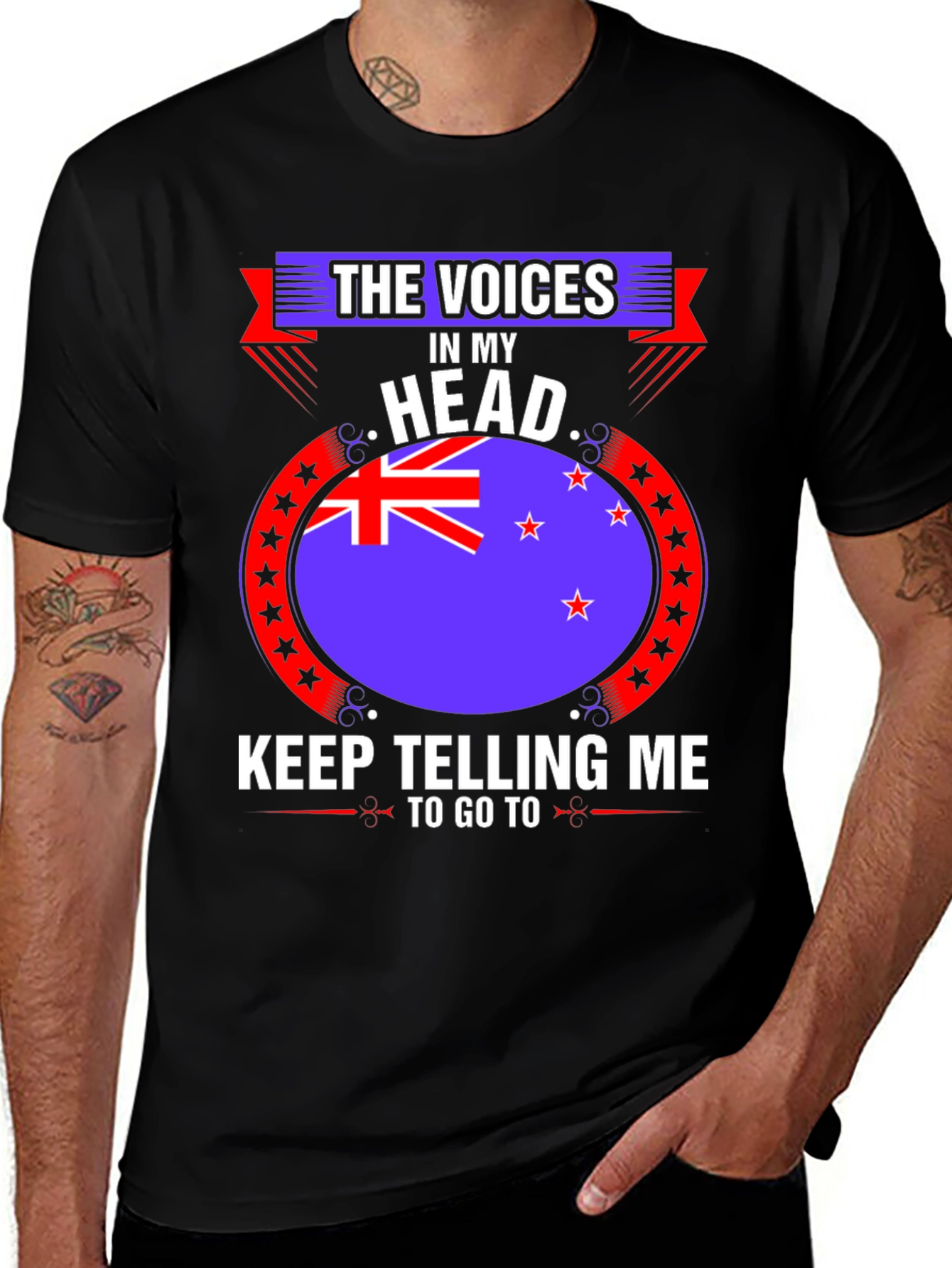Voices In My Head T-Shirt - New Zealand
