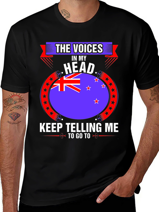 Voices In My Head T-Shirt - New Zealand