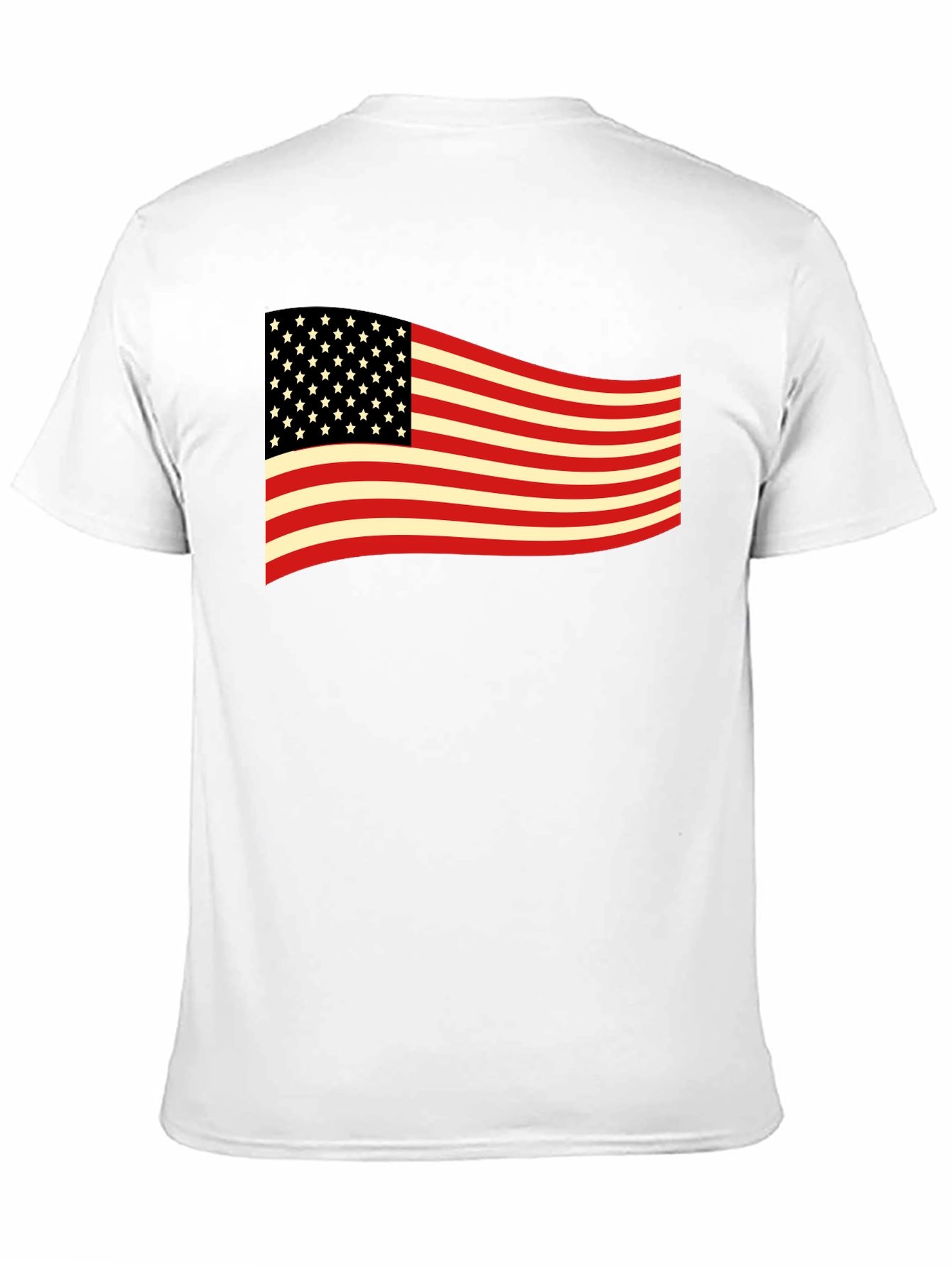 American Flag Graphic Tee - Patriotic USA T-Shirt