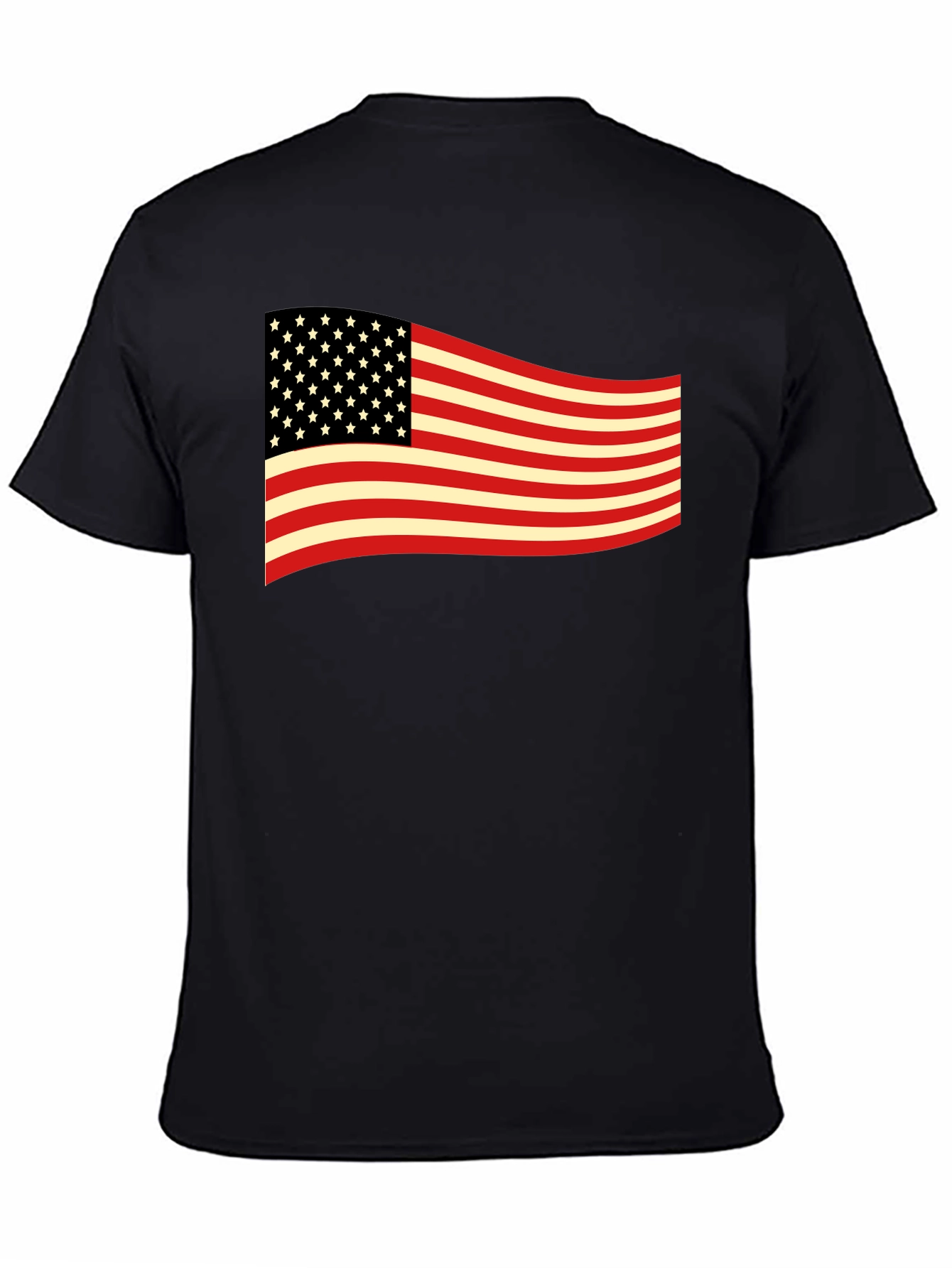 American Flag Graphic Tee - Patriotic USA T-Shirt