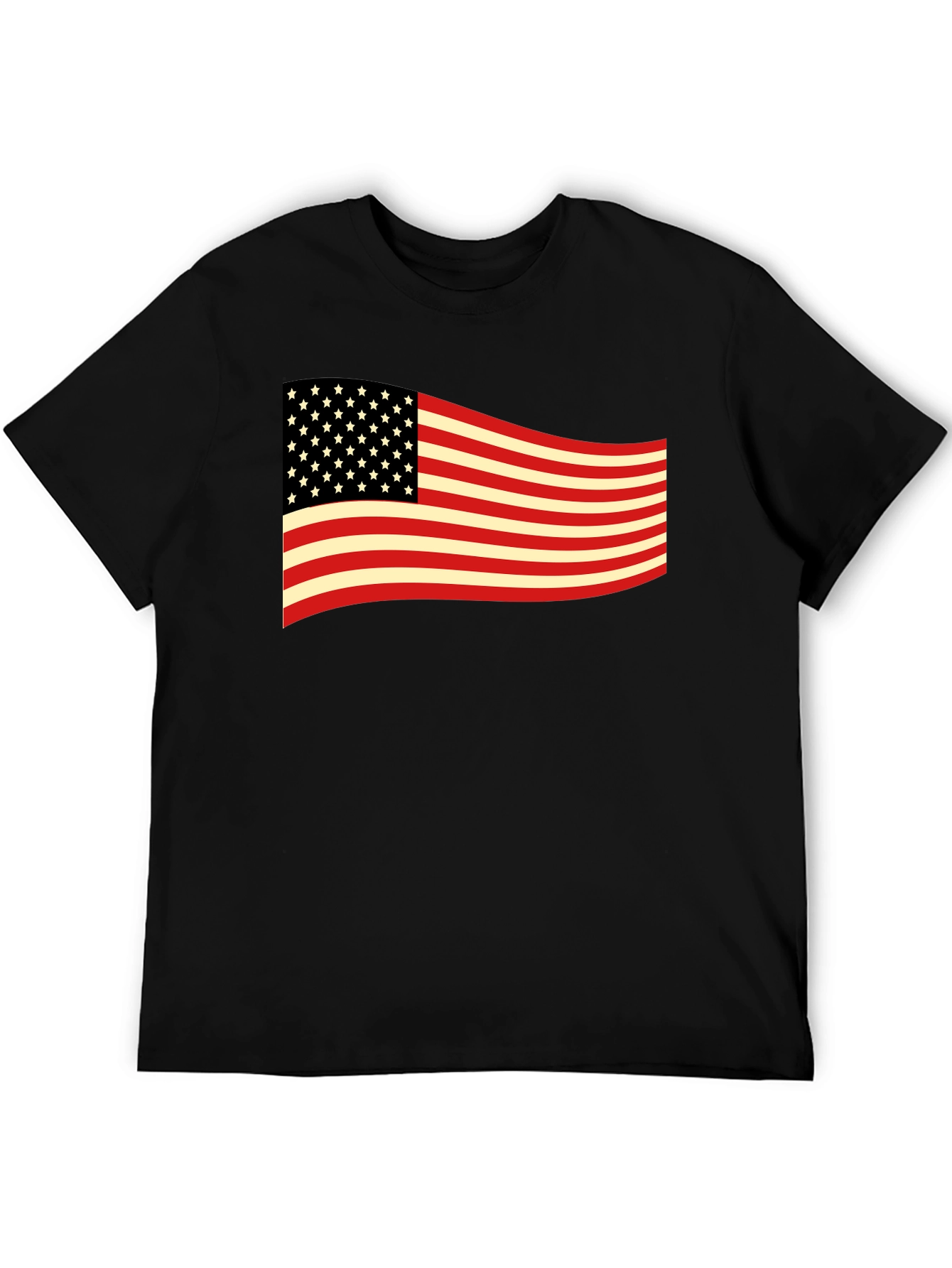 American Flag Graphic Tee - Patriotic USA T-Shirt
