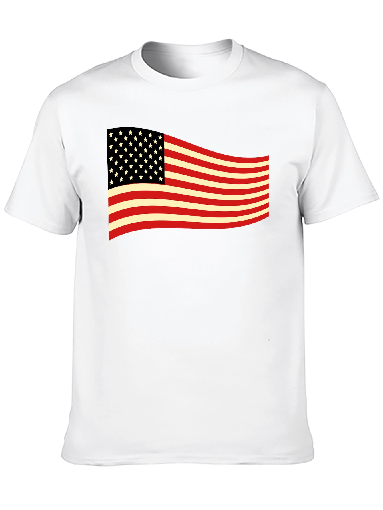 American Flag Graphic Tee - Patriotic USA T-Shirt