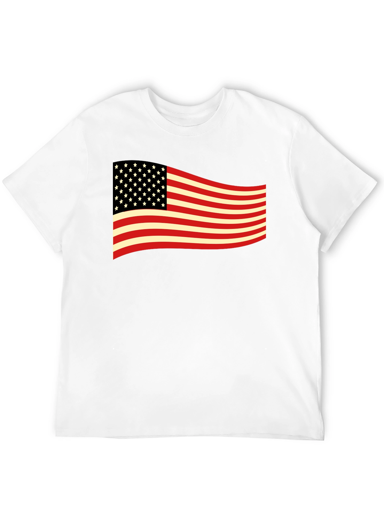 American Flag Graphic Tee - Patriotic USA T-Shirt