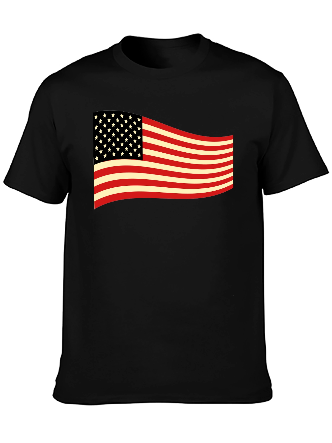 American Flag Graphic Tee - Patriotic USA T-Shirt