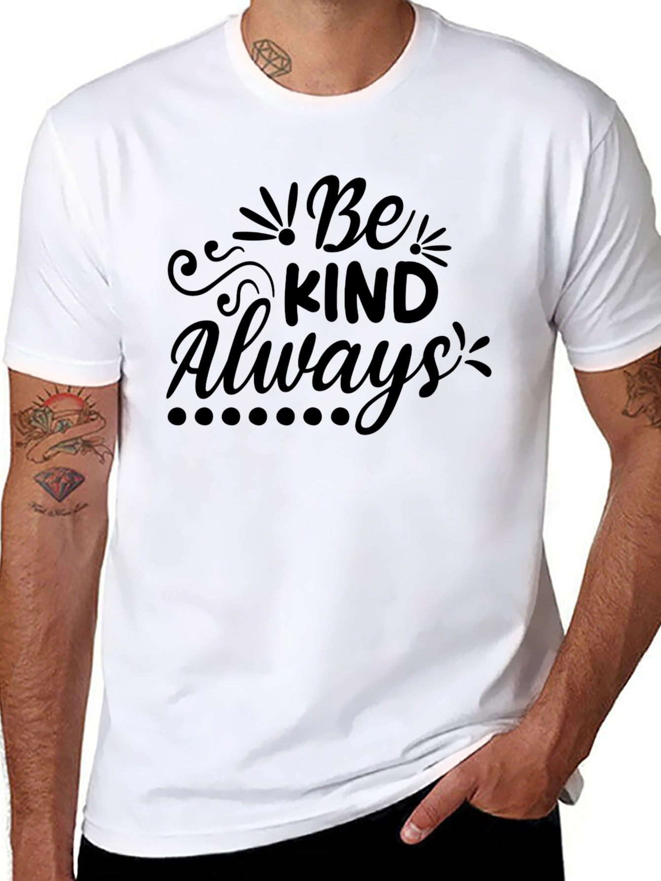 Be Kind Always T-Shirt - Positive Message Tee