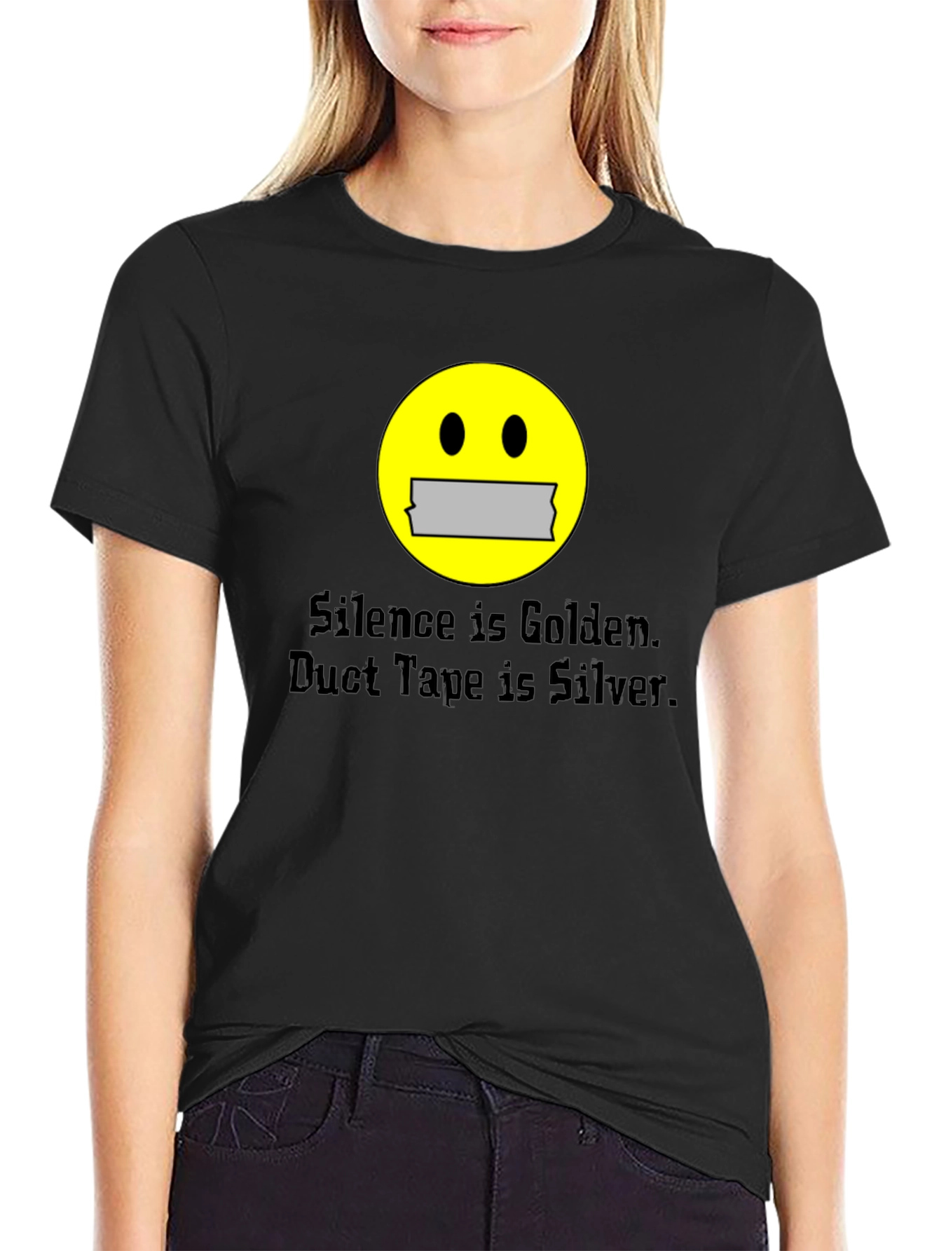 Silence is Golden Duct Tape is Silver T-Shirt
