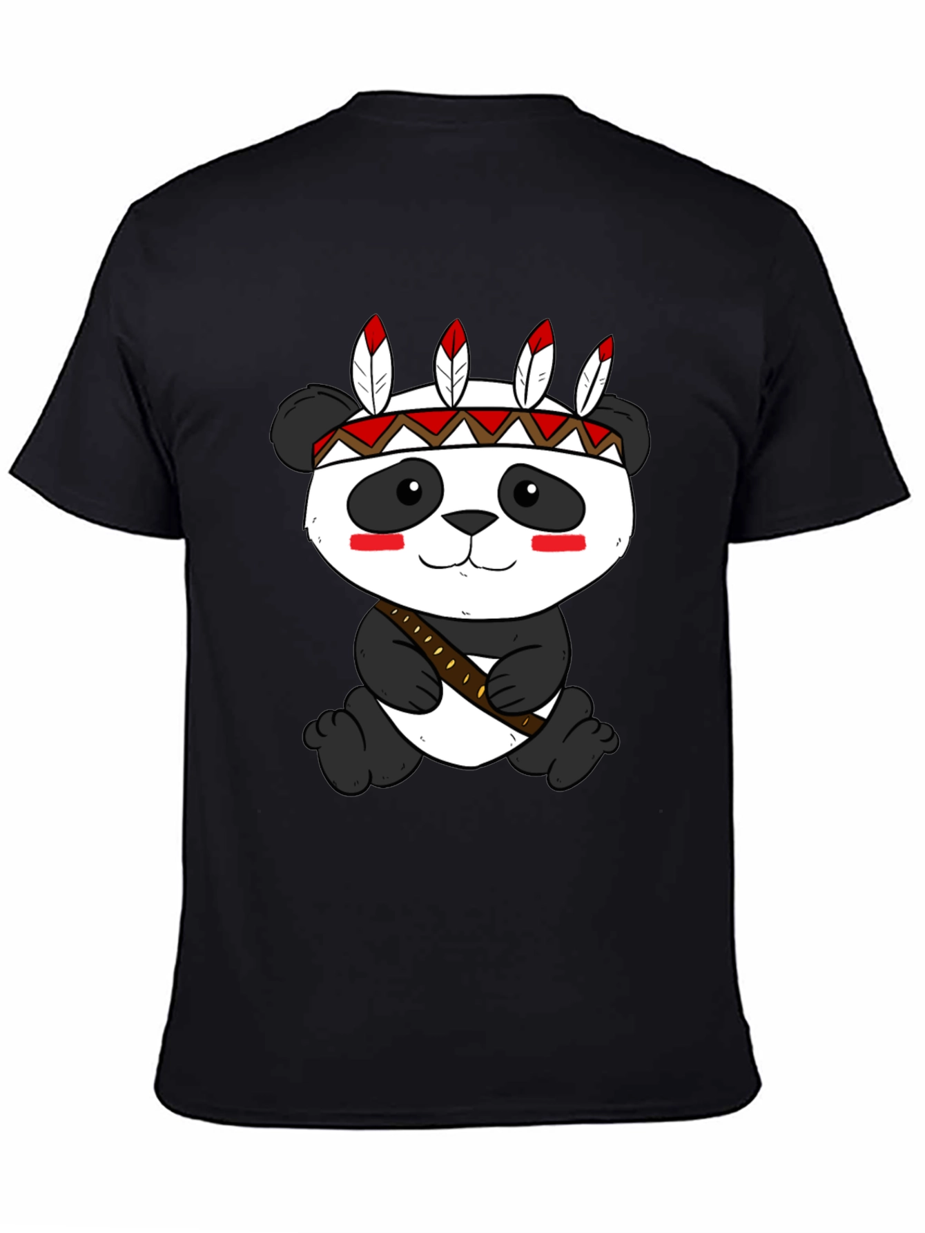 Panda Tee: Native American Style