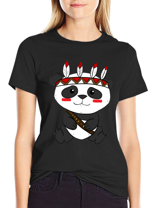 Panda Tee: Native American Style