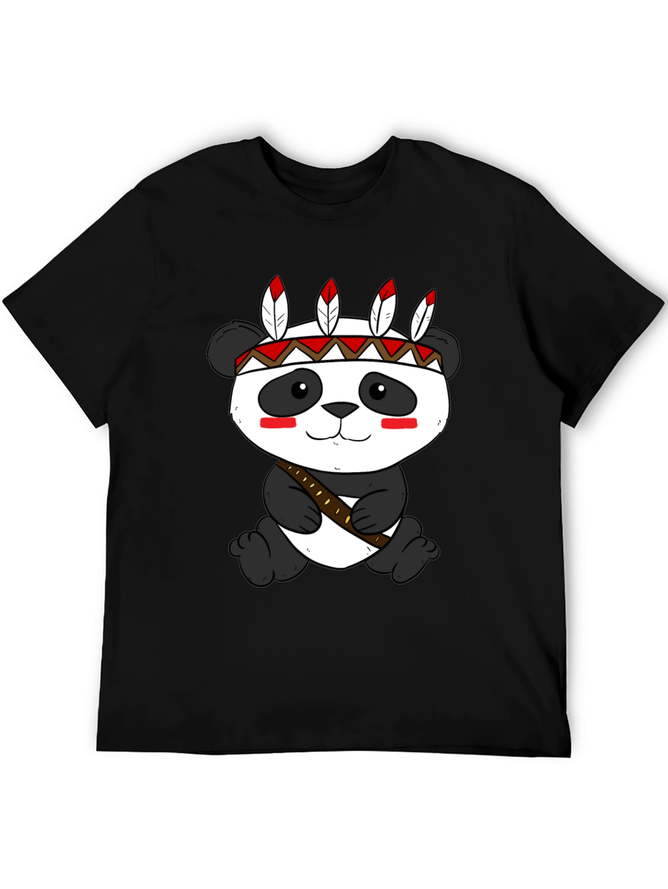 Panda Tee: Native American Style