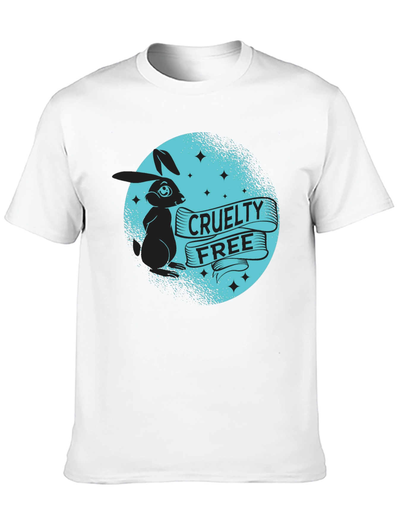 Cruelty-Free Bunny Graphic T-Shirt