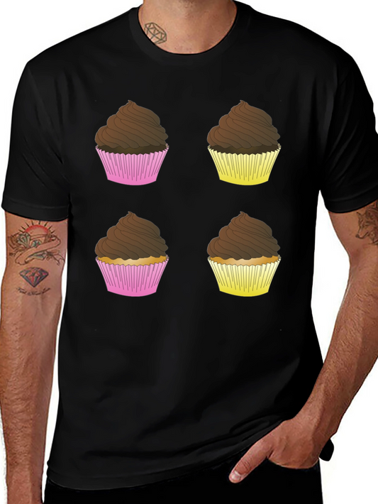 Cupcake Graphic Tee - Sweet Tooth Shirt