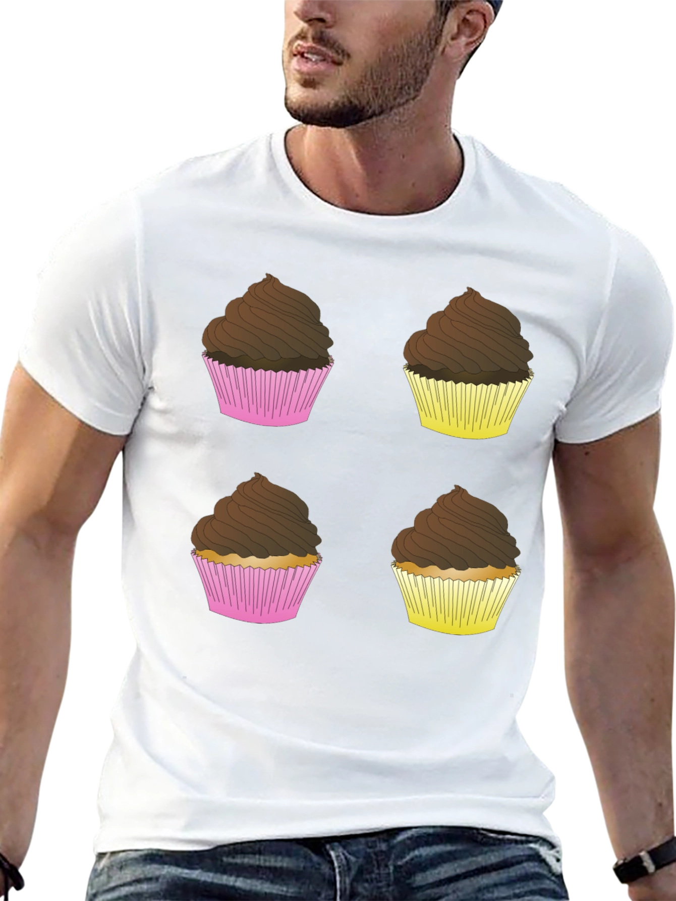 Cupcake Graphic Tee - Sweet Tooth Shirt