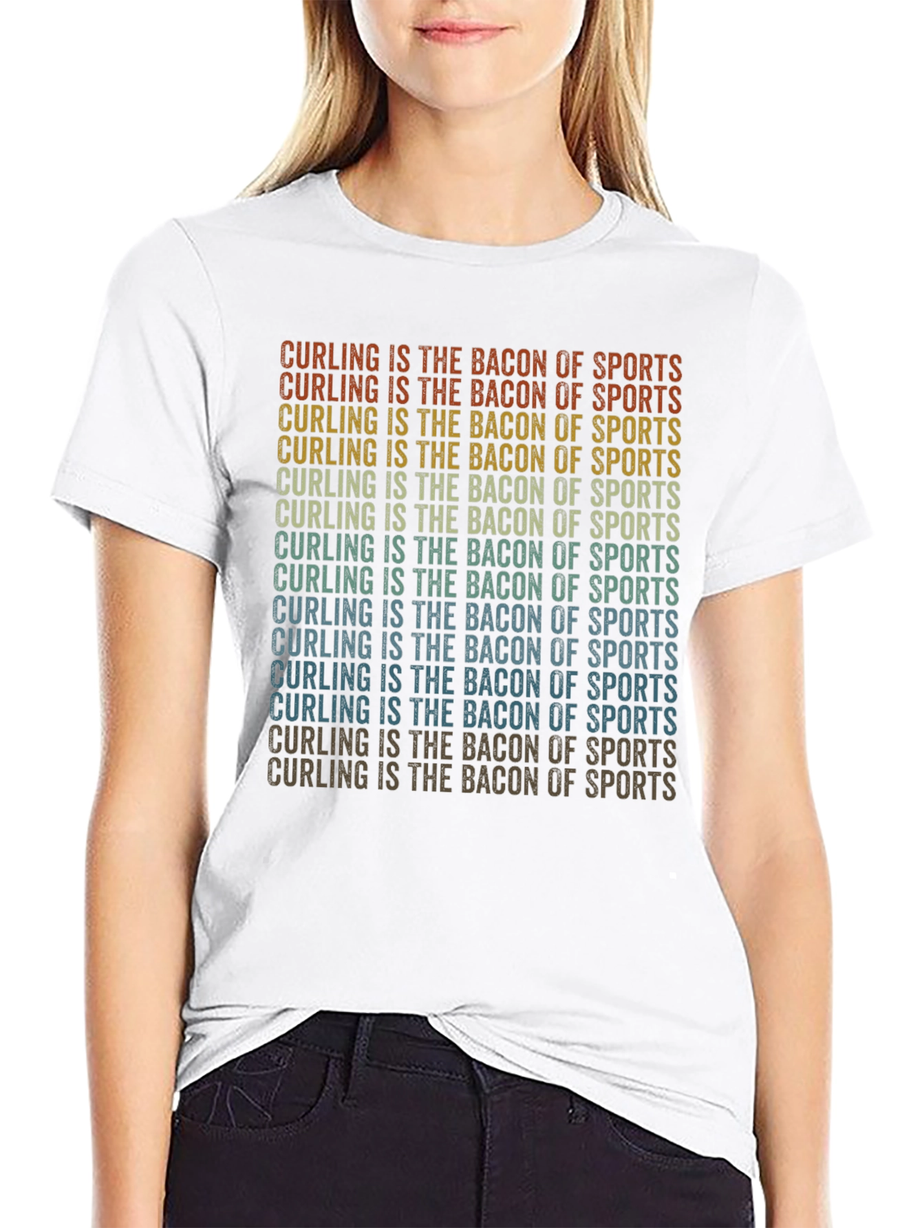 Curling is the Bacon of Sports T-Shirt