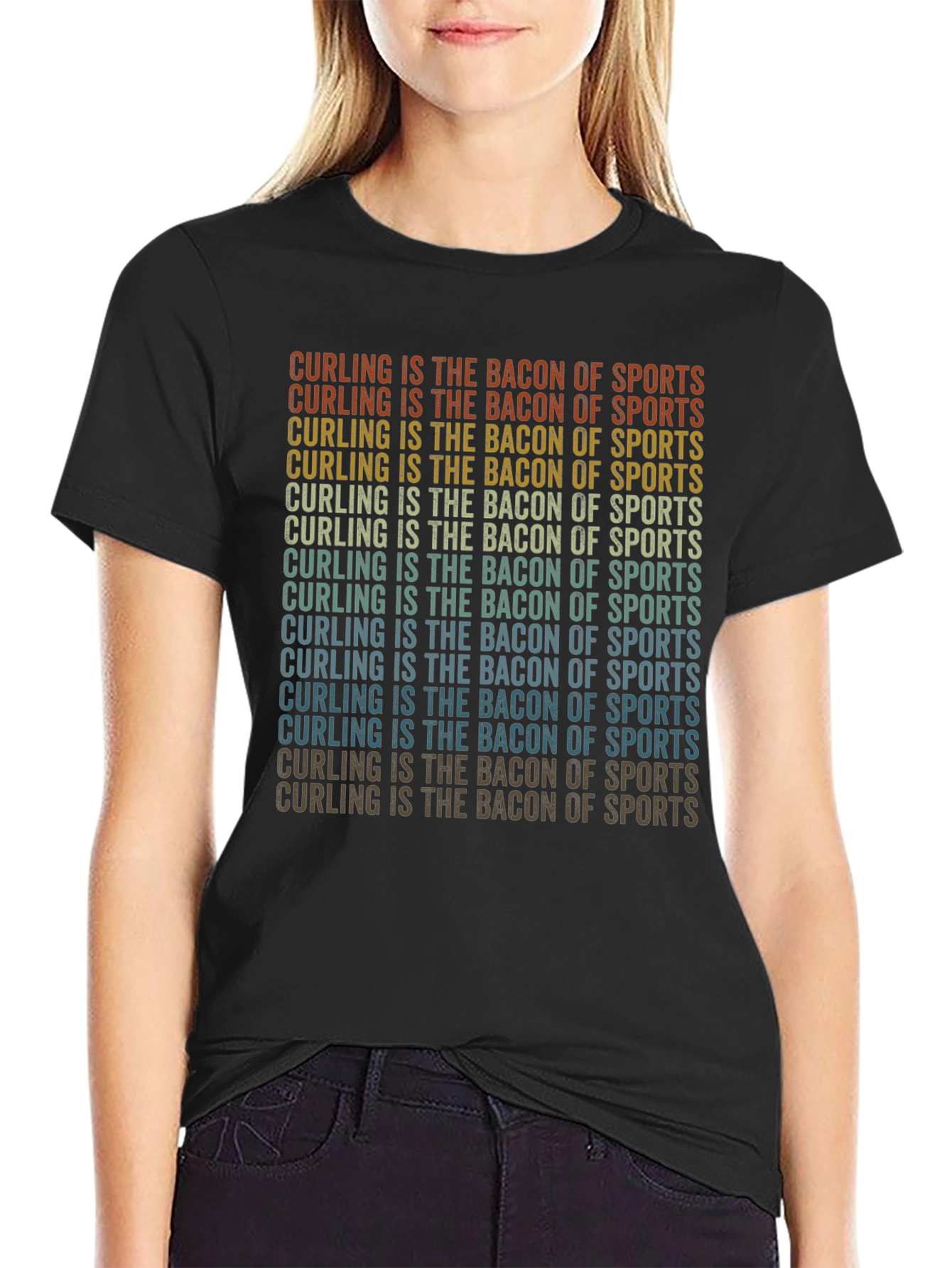 Curling is the Bacon of Sports T-Shirt