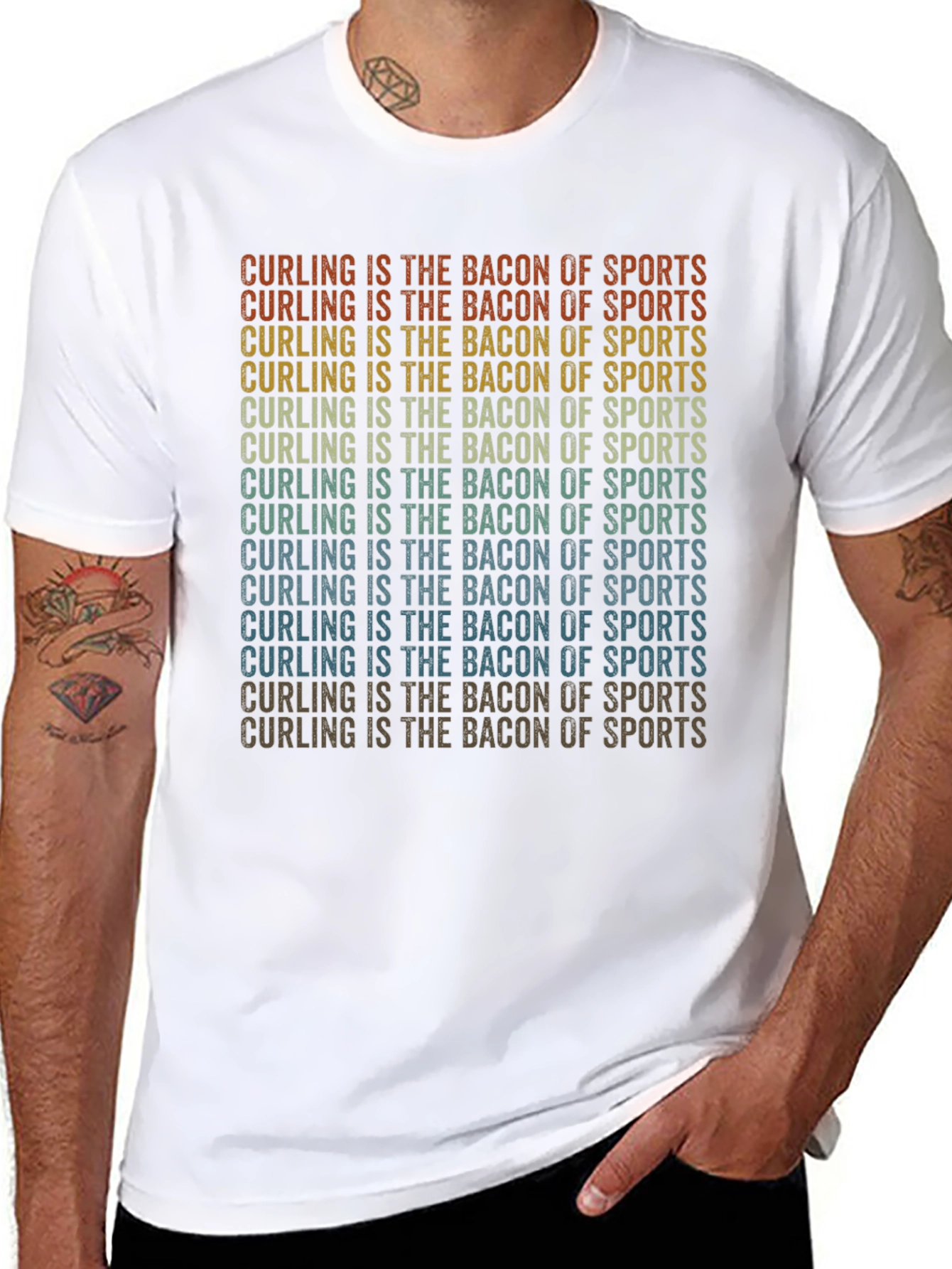 Curling is the Bacon of Sports T-Shirt