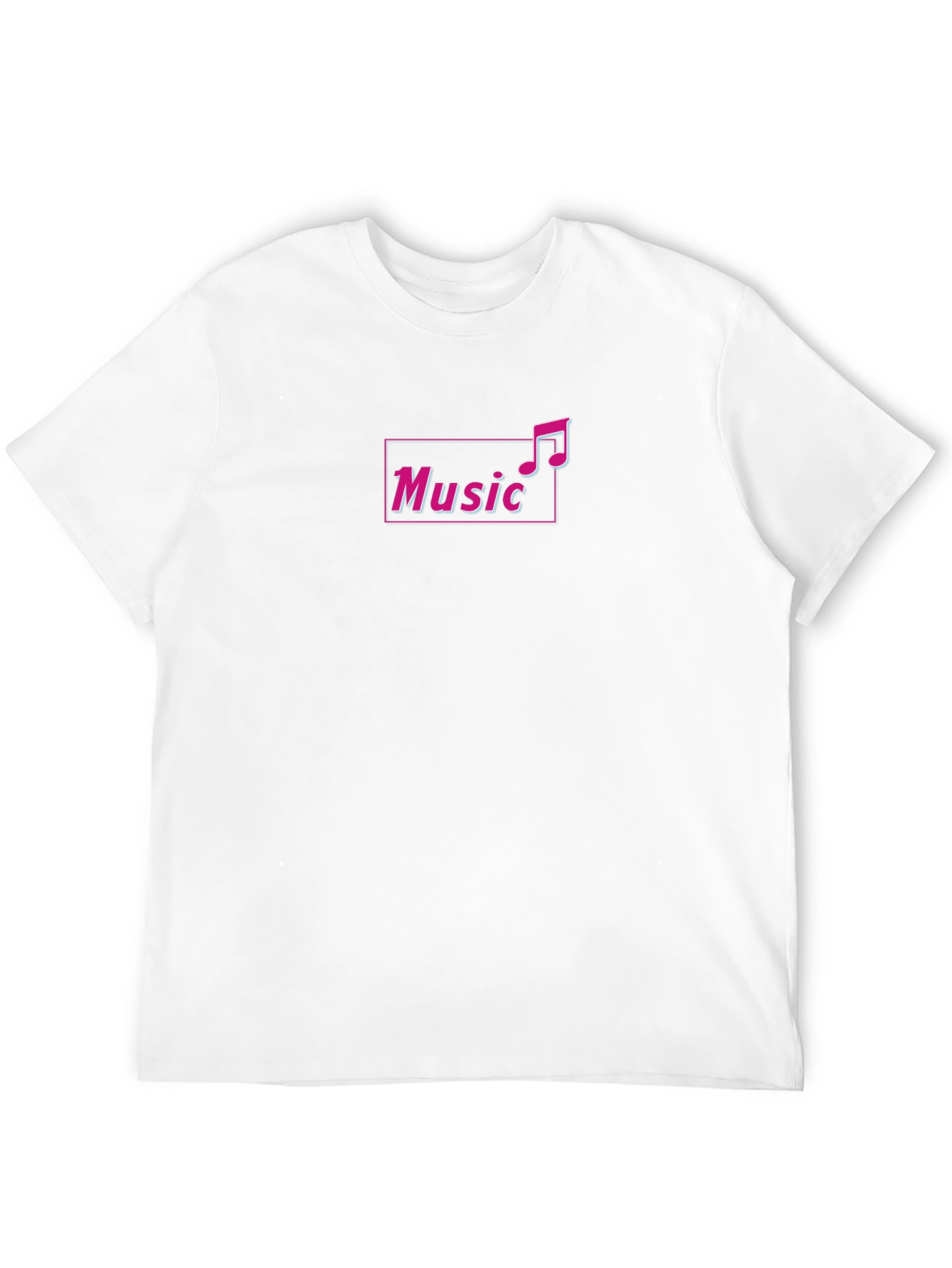 Music Note Graphic Tee - Trendy Black T-Shirt