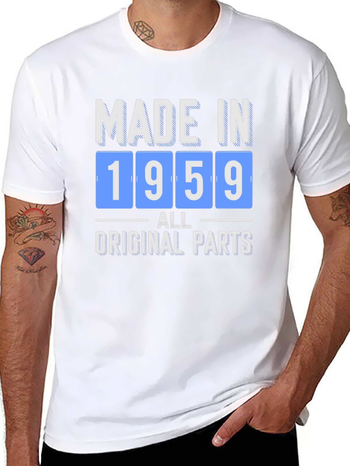 Made in 1959 All Original Parts T-Shirt