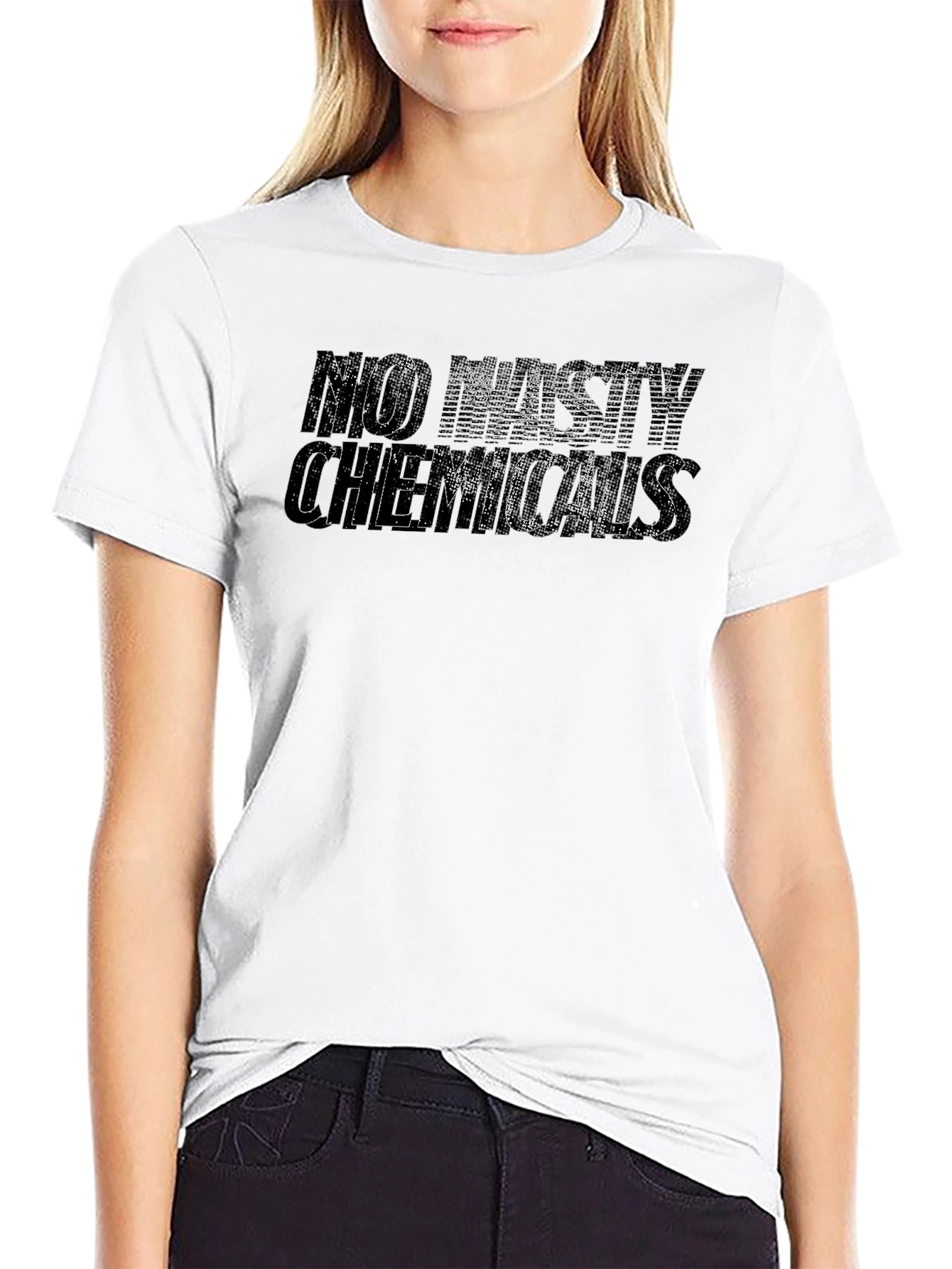 No Nasty Chemicals Graphic Tee - Black