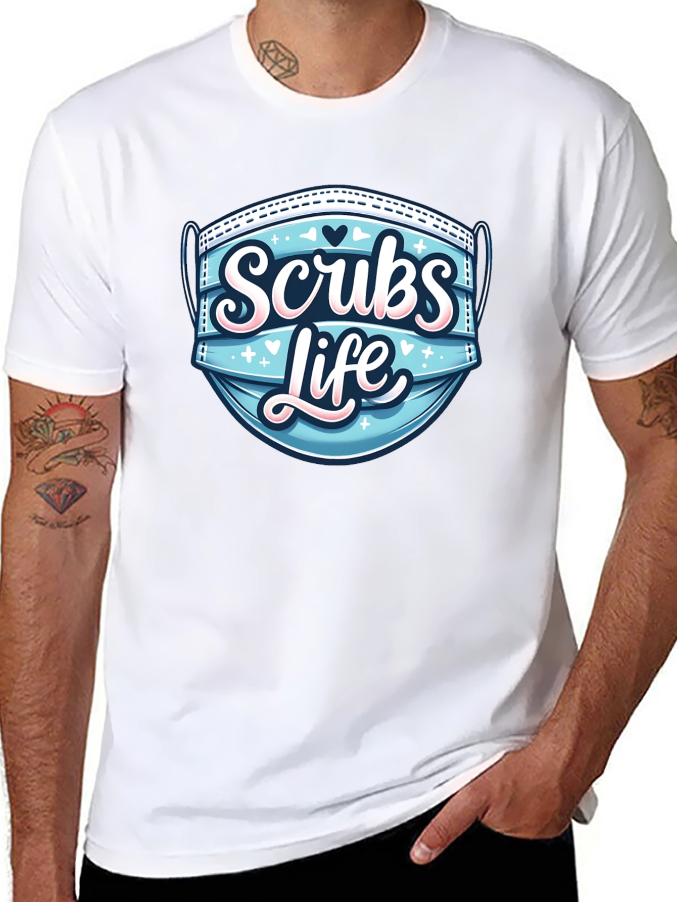 Scrubs Life Graphic Tee
