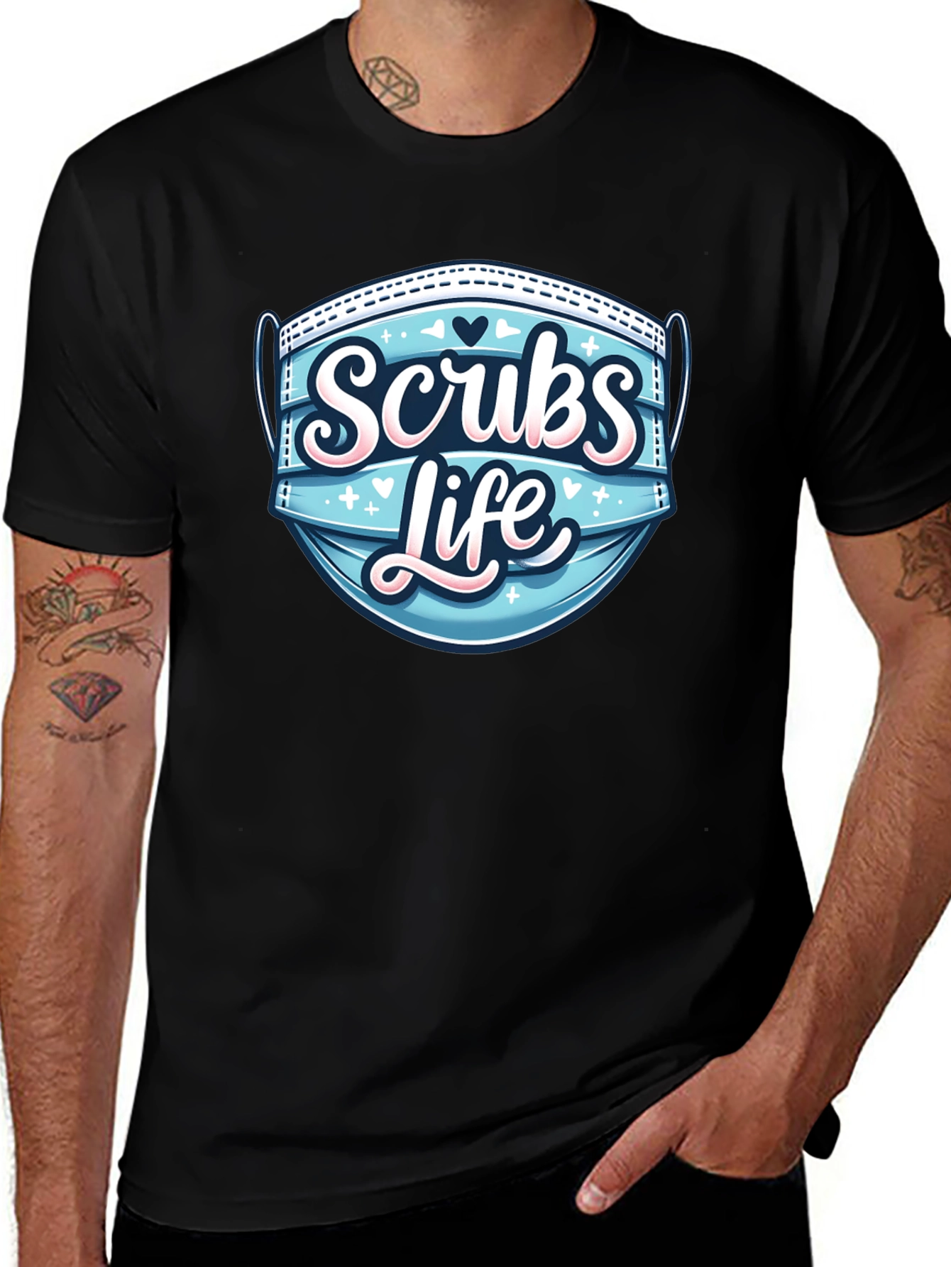 Scrubs Life Graphic Tee