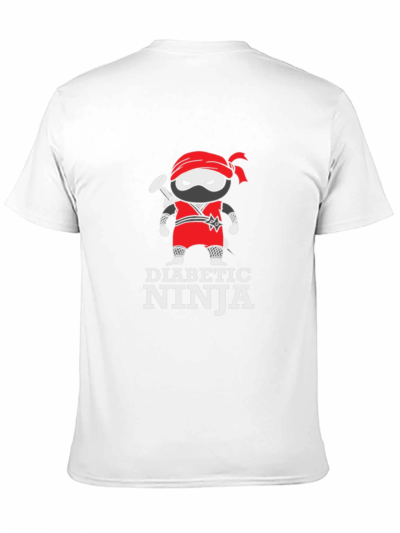 Diabetic Ninja T-Shirt - Funny Health Awareness Tee