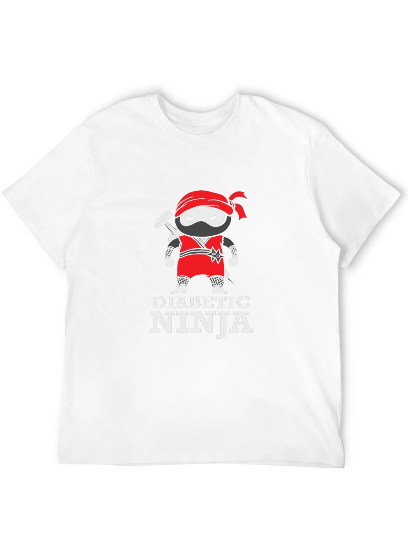 Diabetic Ninja T-Shirt - Funny Health Awareness Tee