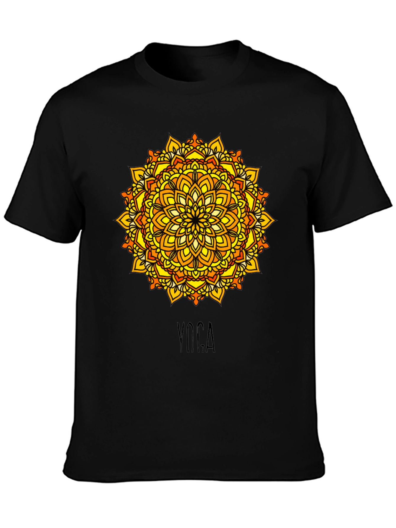 Yoga Mandala T-Shirt - Meditation Tee