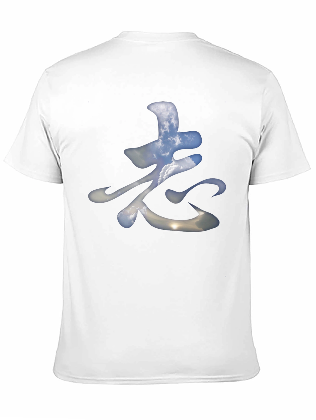 Sky Character Graphic Black T-Shirt